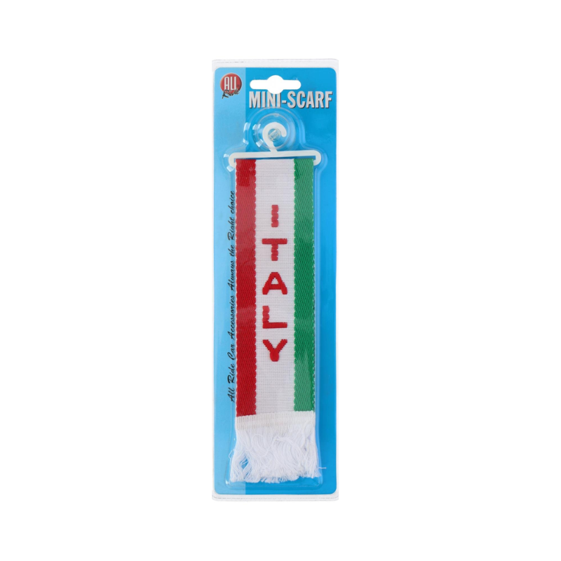 Mini-sjaal Italië met Hanger – Perfecte Auto- en Vrachtwagendecoratie!