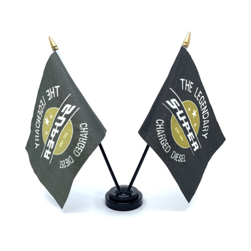 Tafelvlaggen set Legendary Diesel cabine decoratie