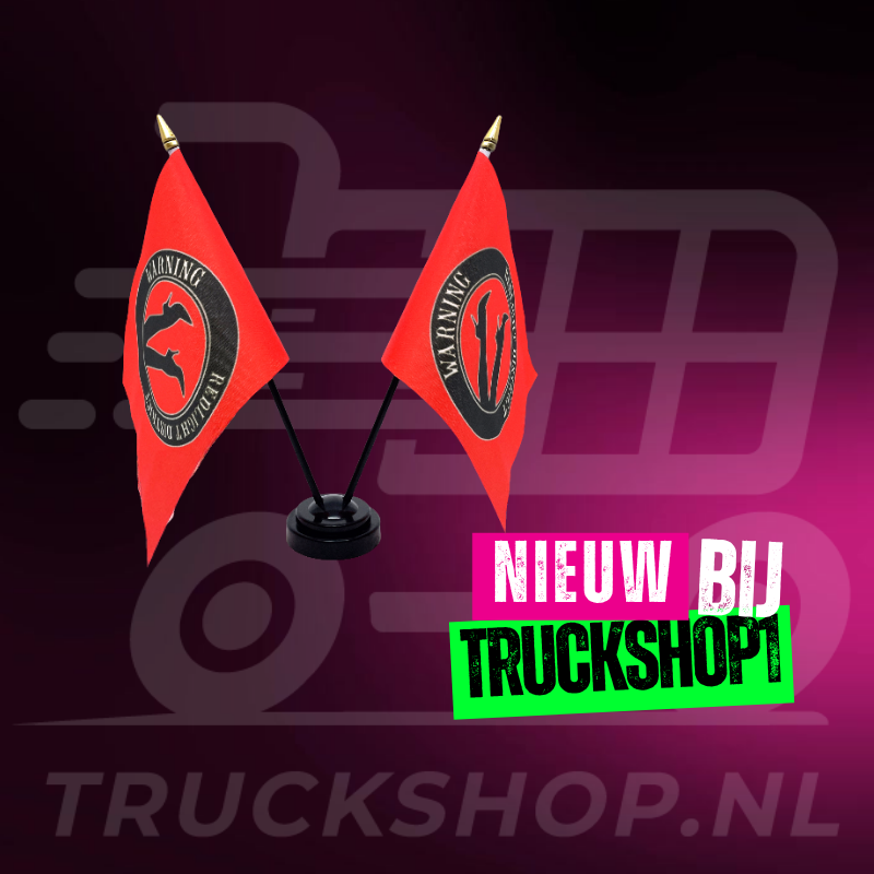 Tafelvlaggen Set Red Light District – Cabine Decoratie