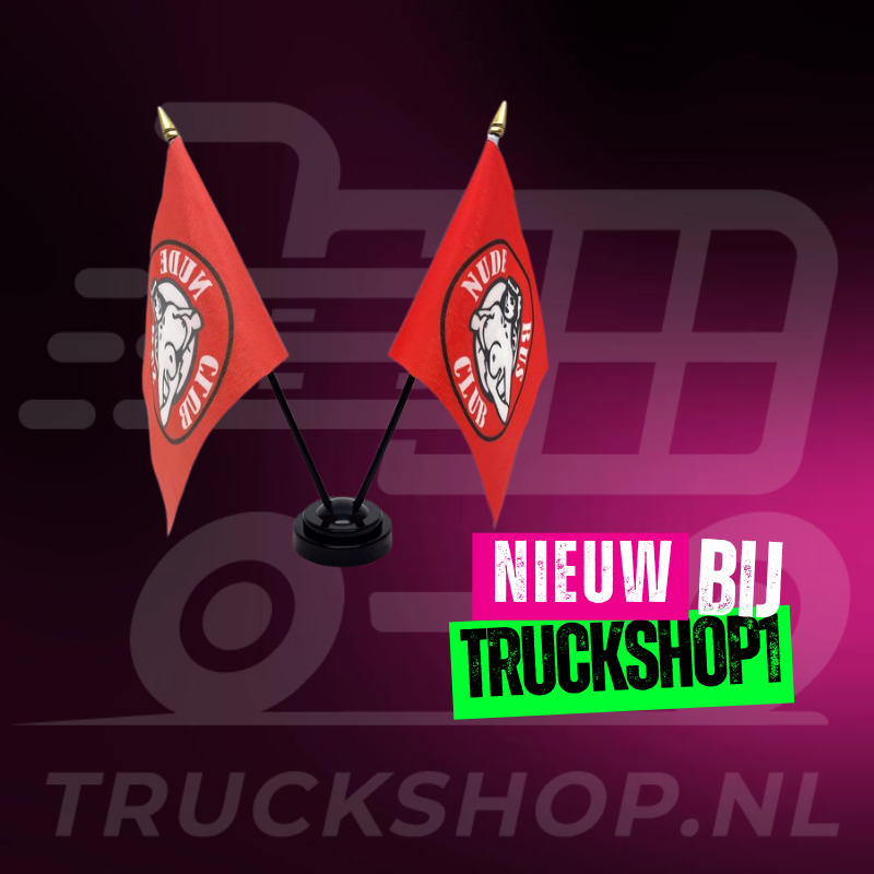 Tafelvlaggen Set Nude Bus Club – Cabine Decoratie