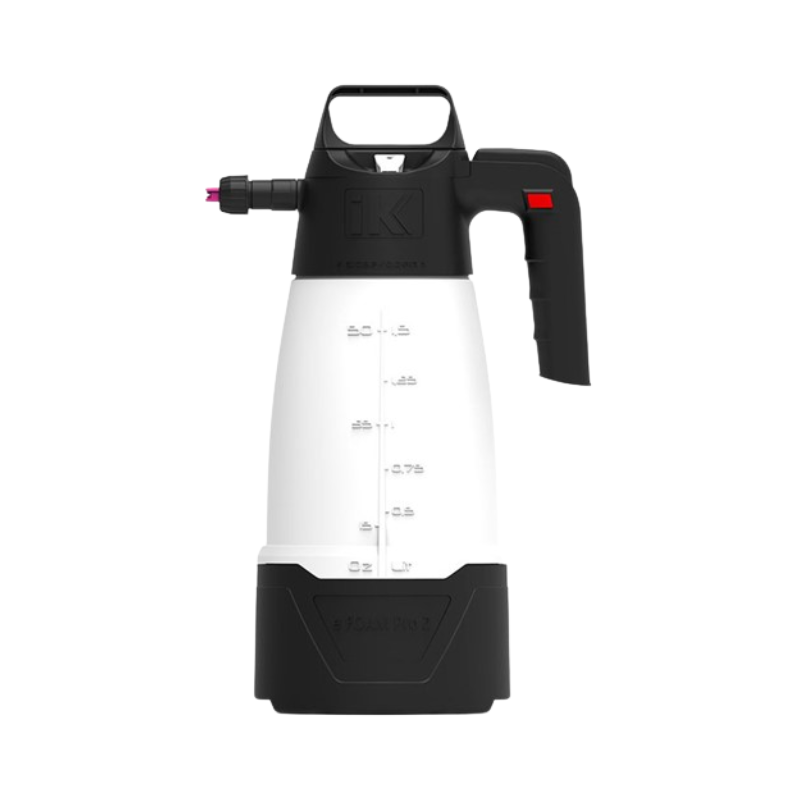IK E Foam Pro 2 – Draadloze elektrische schuimsprayer voor detailing en voertuigreiniging.