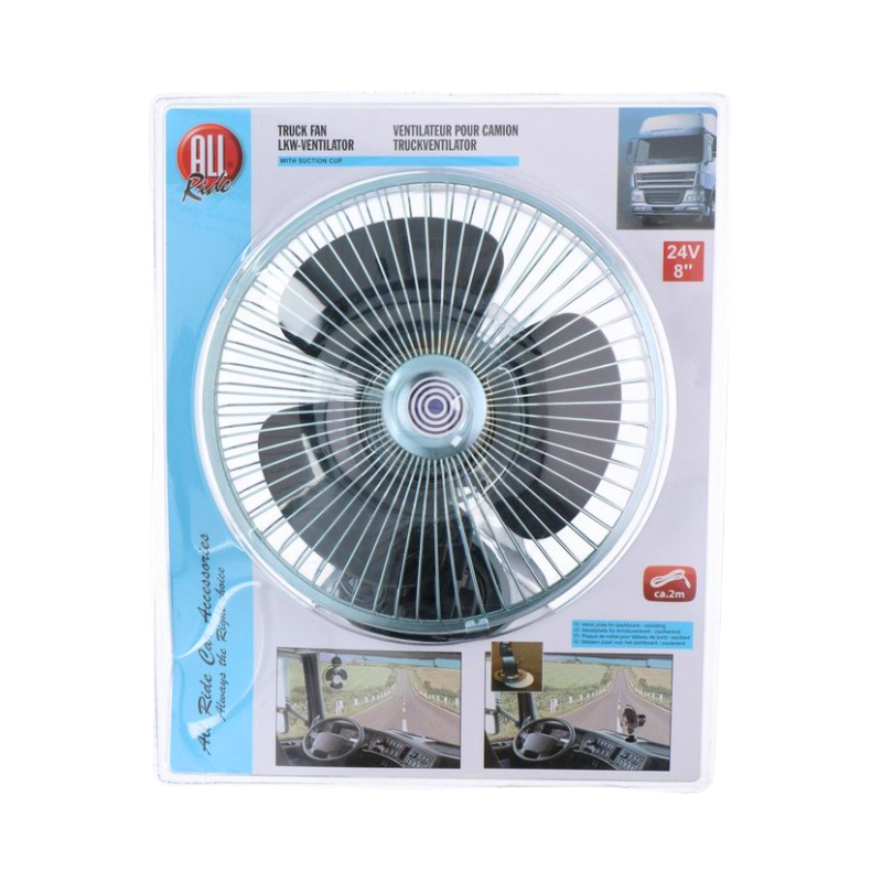 24V truck ventilator met zuignap