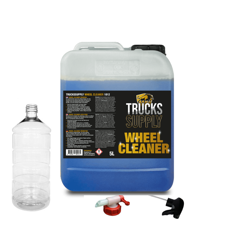 Truckssupply Wheel Cleaner 5L – pH-neutraal en zuurvrij, veilig voor Alcoa LvL ONE & Dura-Bright velgen
