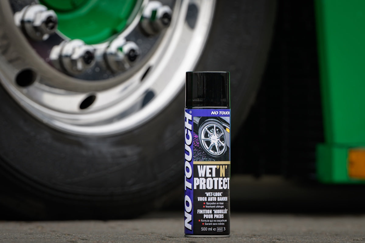 bandenzwart vrachtwagen