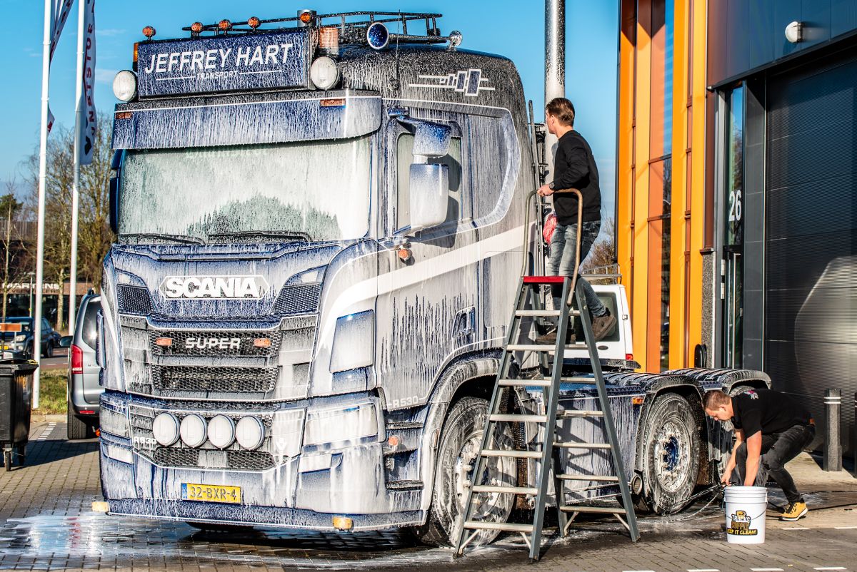 vrachtwagen shampoo