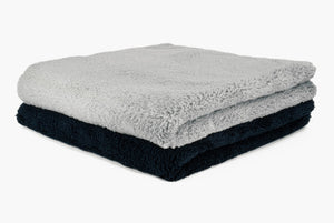 GL Determined 550GSM Poliertuch Grau und Schwarz (2er-Pack)