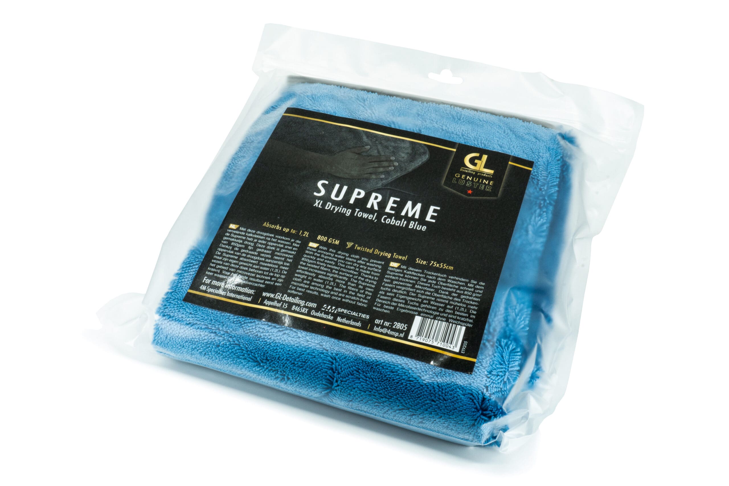 GL Supreme 850GSM XL Drying Towel
