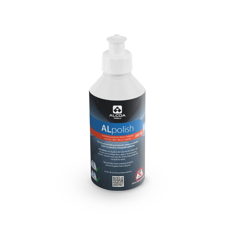 Alcoa Alpolish polijstpasta Geschikt voor: Mirror Polished (hoogglans), Brushed en LvL ONE® wielen van Alcoa.