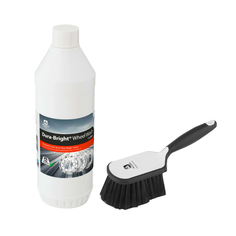 Alcoa - Dura Bright Wheel Wash + Albrush 2 Borstel
