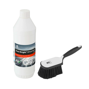 Alcoa - Dura Bright Wheel Wash + Albrush 2 Borstel