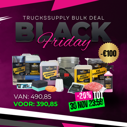 Vrachtwagen wassen - Deluxe Truck Power Cleaning Pakket (VIP DEAL)