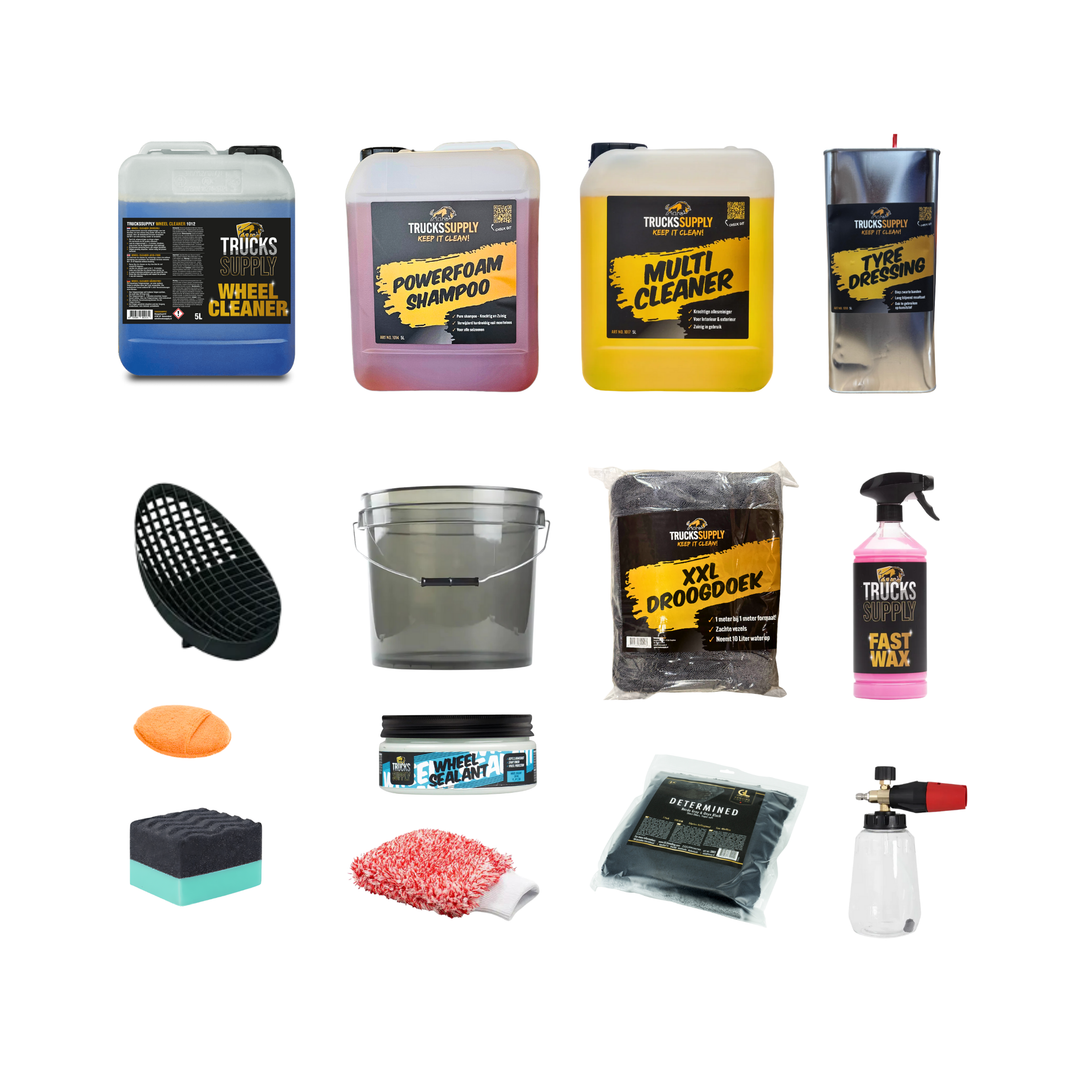 Vrachtwagen wassen - Deluxe Truck Power Cleaning Pakket (VIP DEAL)