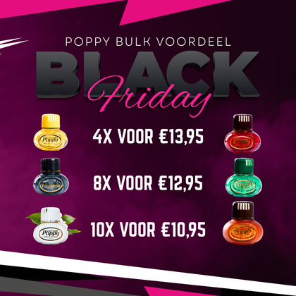 Grace Mate Poppy Air Fresheners - Poppy Shop