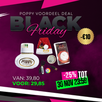 Poppy Grace Mate, Ledverlichting + Mutsje + 3M Tape