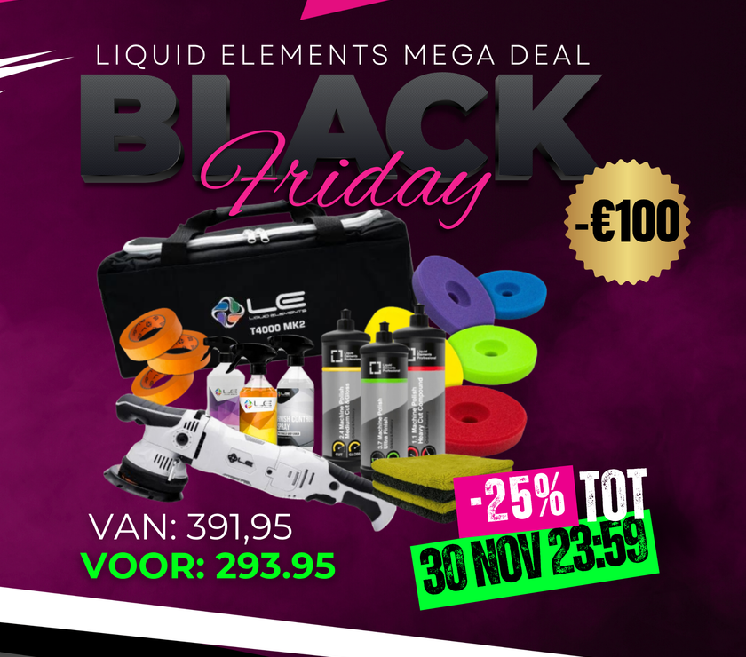Liquid Elements Polijstpakket T3200 – Compleet voor een Showroomglans!