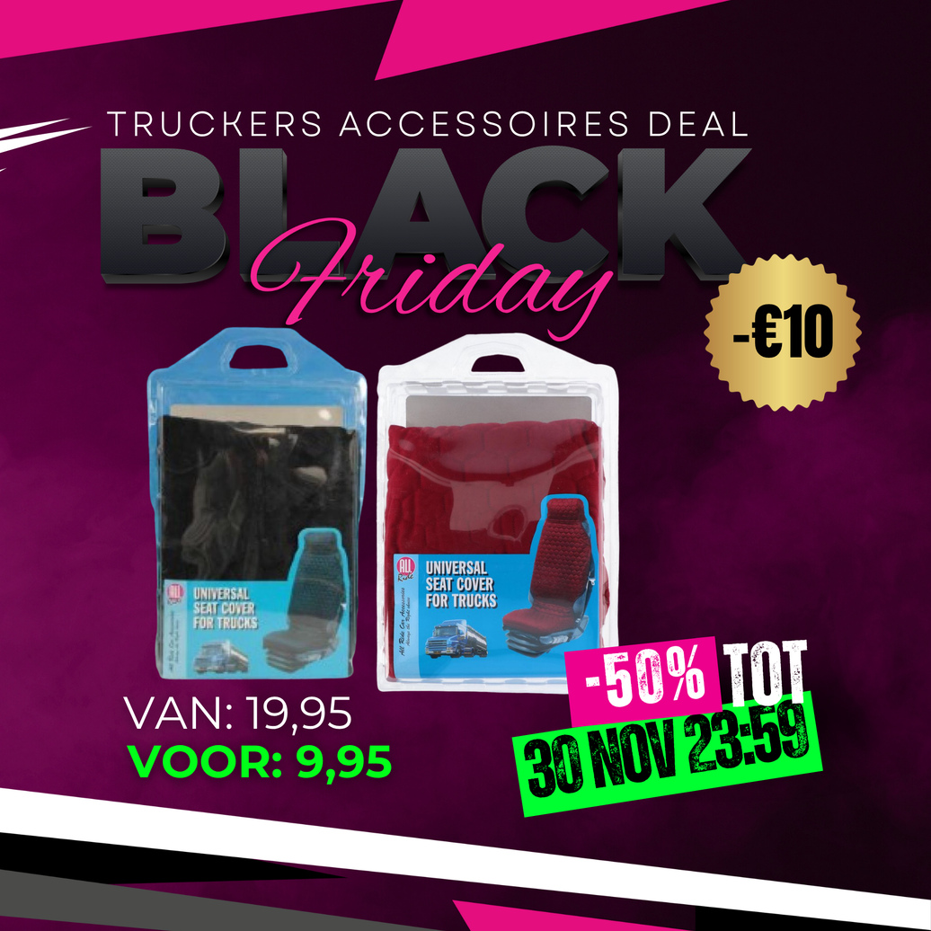 All Ride Universele Stoelhoes – Comfortabele Bescherming voor Truckstoelen