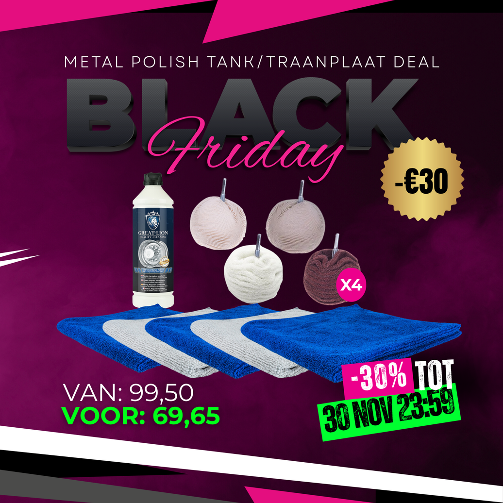 Extreme Metal Polish Pakket - Snel, Simpel en superglanzend!