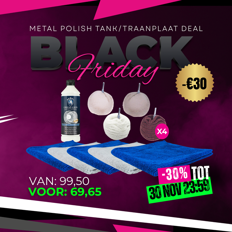 Extreme Metal Polish Pakket - Snel, Simpel en superglanzend!