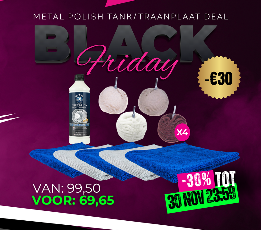 Extreme Metal Polish Pakket - Snel, Simpel en superglanzend!