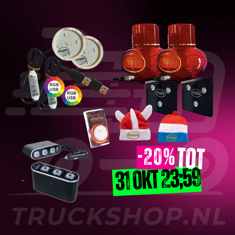 Compleet Grace Mate Poppy luchtverfrissers Pakket (Dubbel)