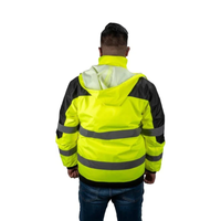 Dunlop Veiligheidsjas – Reflecterende Werkjas voor Truckers | Verkrijgbaar in Meerdere Maten