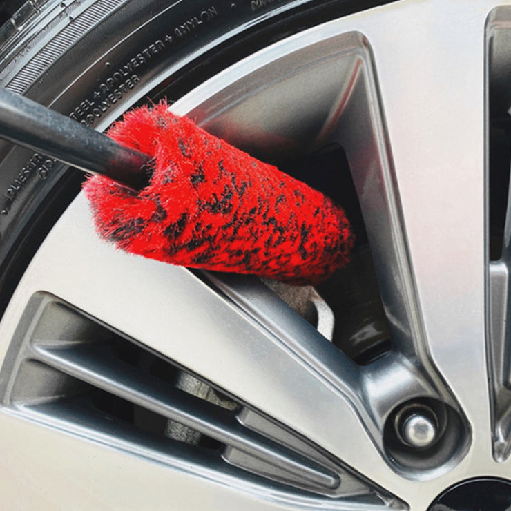 Wheel Woolies Schwarz Rot