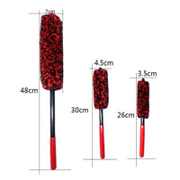 Wheel Woolies Schwarz Rot