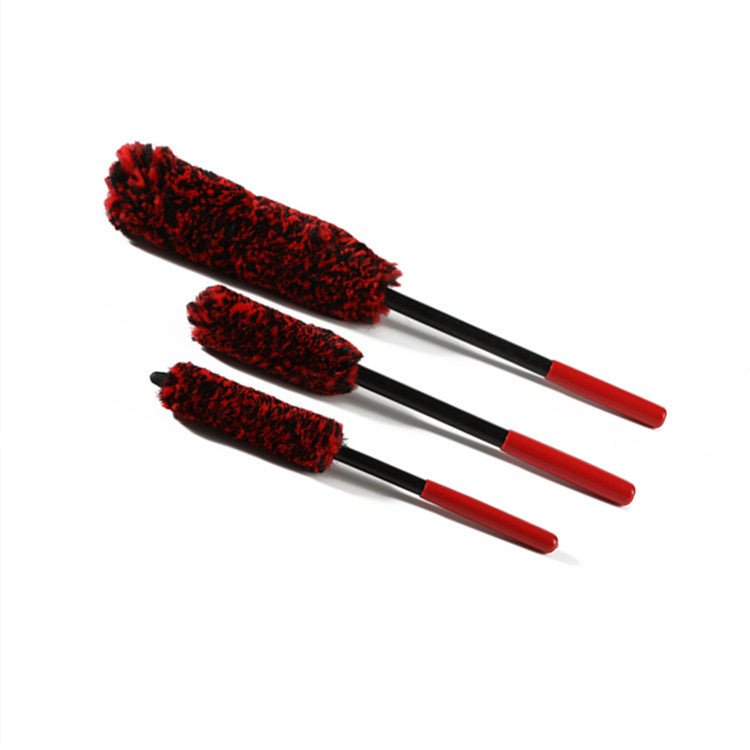 Wheel Woolies Schwarz Rot