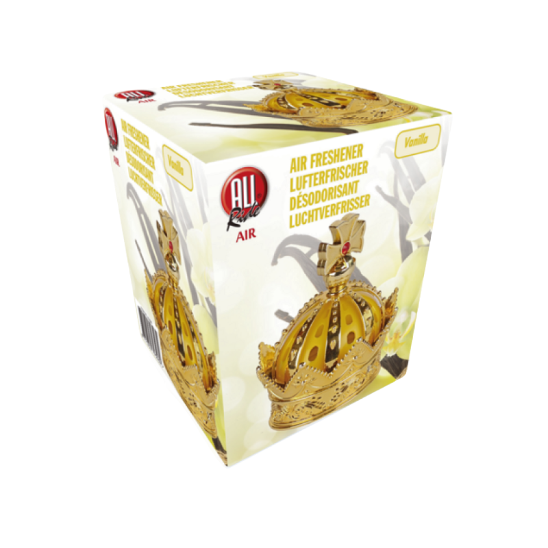Heerlijk milde luchtverfrisser met vanille smaak. 