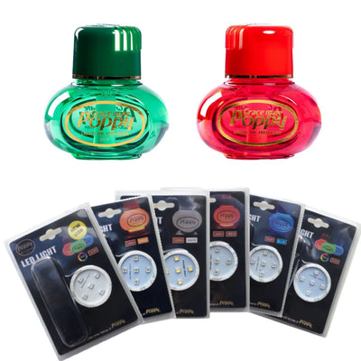 Grace Mate Poppy Duft und LED-Beleuchtung – Kombipaket