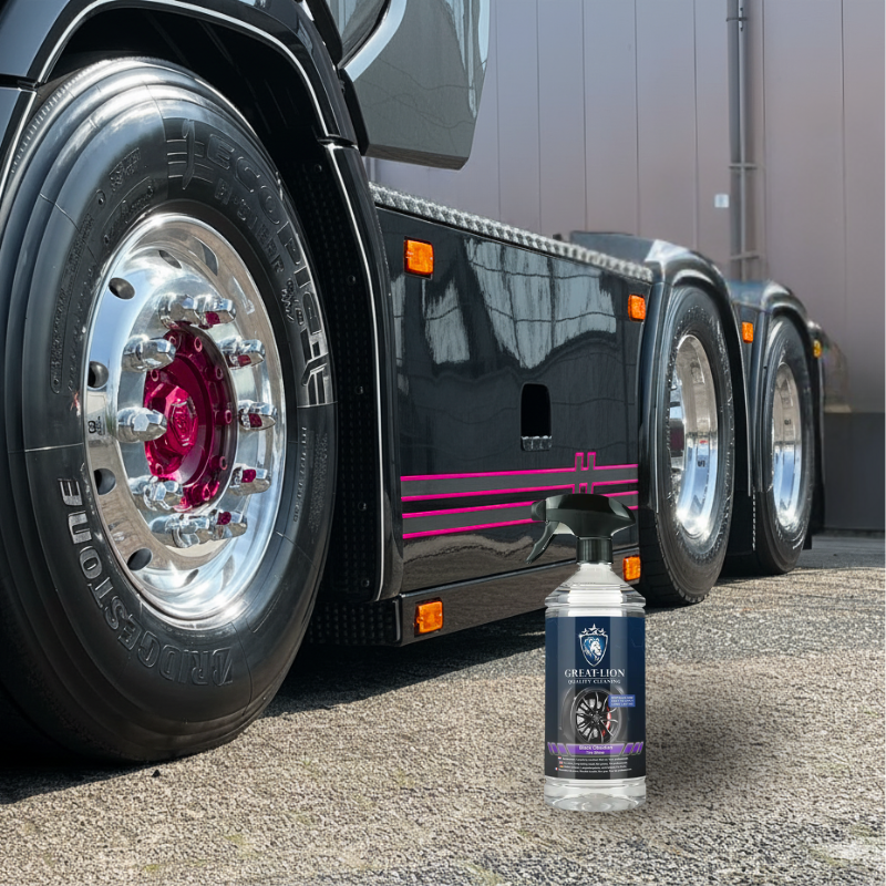 Great-Lion Black Obsidian bandenzwart 1L – tyre dressing met satijnglans en UV-bescherming