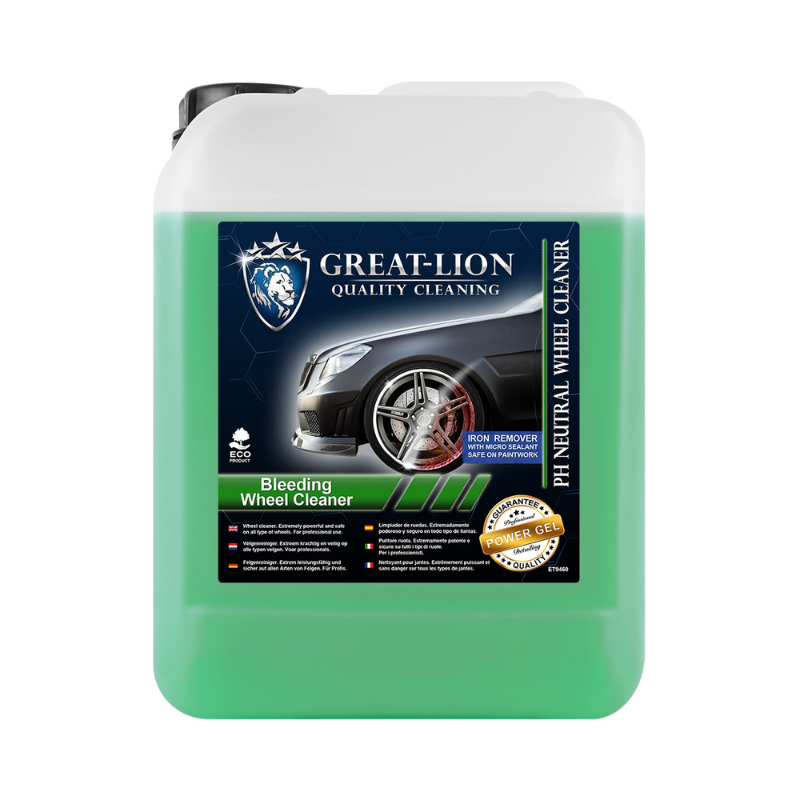 Great-Lion Black Week Bulk Voordeel (VIP DEAL) – 5× 5L Pro-Reinigers + DIN51 Kraan & Sprayfles