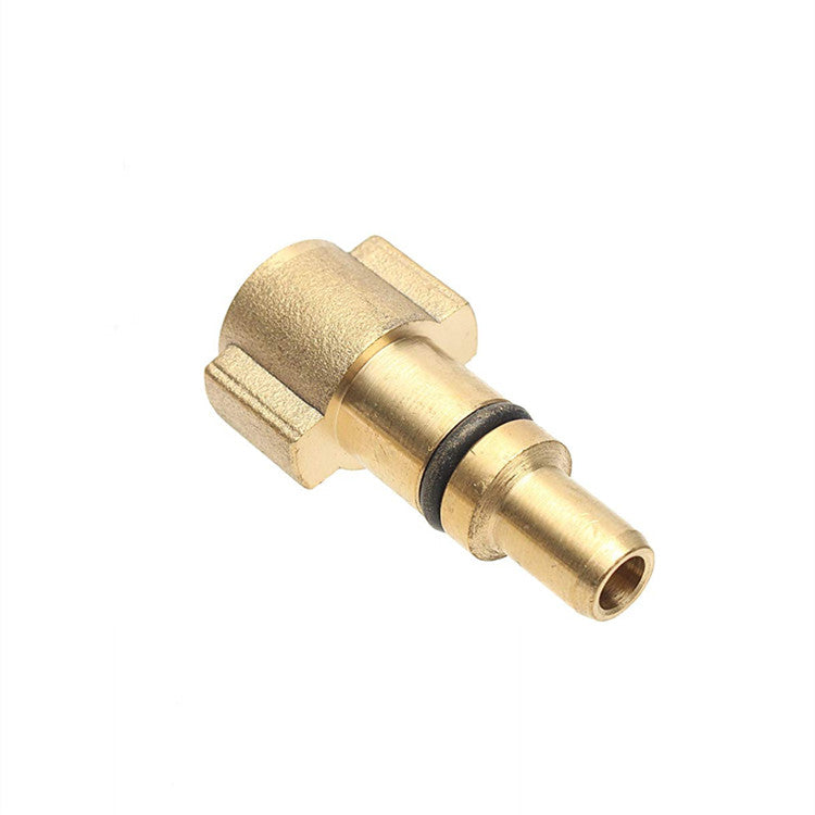 Lose Anschlüsse für Schneeschaumkanone