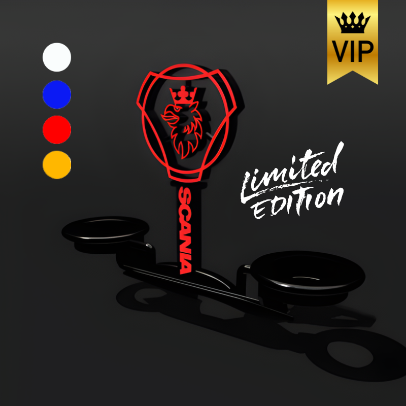 Luxe Poppy Houder Scania Griff – Exclusieve Dashboardhouder