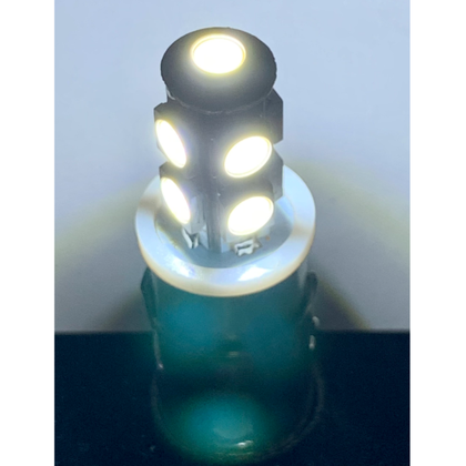 BA15s 9 LED Wit 12–32 Volt – Set van 2