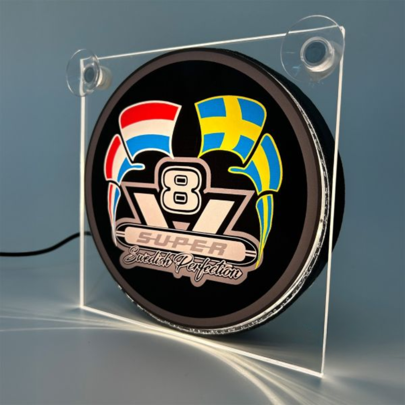 Lichtbakje de Luxe Swedish Perfection V8 – 5V USB & USB-C Cabineverlichting 17x17 cm