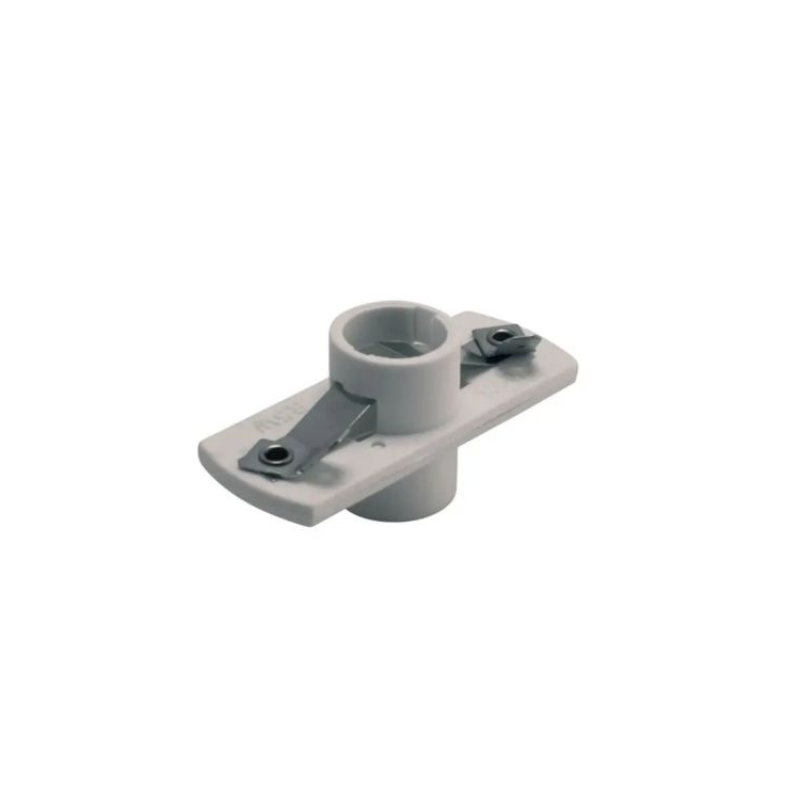 Gylle Dubbele RVS Fitting voor Breedtelamp – Stainless Steel Lamphouder 24V