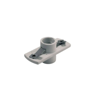 Gylle Dubbele RVS Fitting voor Breedtelamp – Stainless Steel Lamphouder 24V
