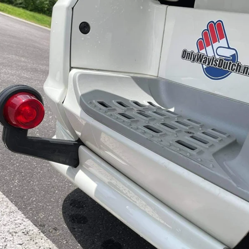 Gylle Dubbele RVS Fitting voor Breedtelamp – Stainless Steel Lamphouder 24V