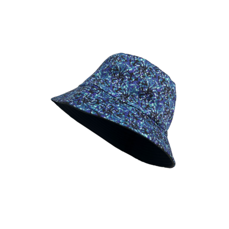 Bucket Hat Danish Pluche Blauw – Vissershoedje voor Truckers
