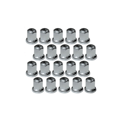 Wielmoerdoppen Vrachtwagen – 32 & 33 mm – Chrome, Zwart, Wit, Grijs & Staal