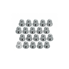 Wielmoerdoppen Vrachtwagen – 32 & 33 mm – Chrome, Zwart, Wit, Grijs & Staal