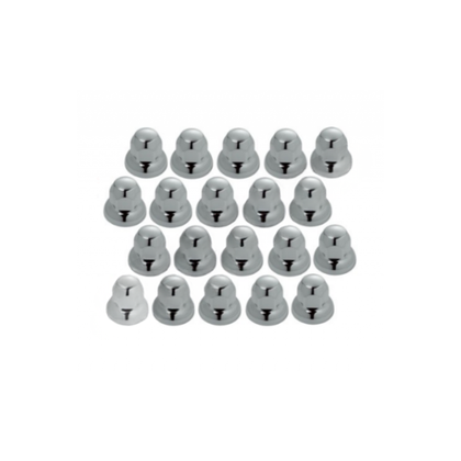 Wielmoerdoppen Vrachtwagen – 32 & 33 mm – Chrome, Zwart, Wit, Grijs & Staal