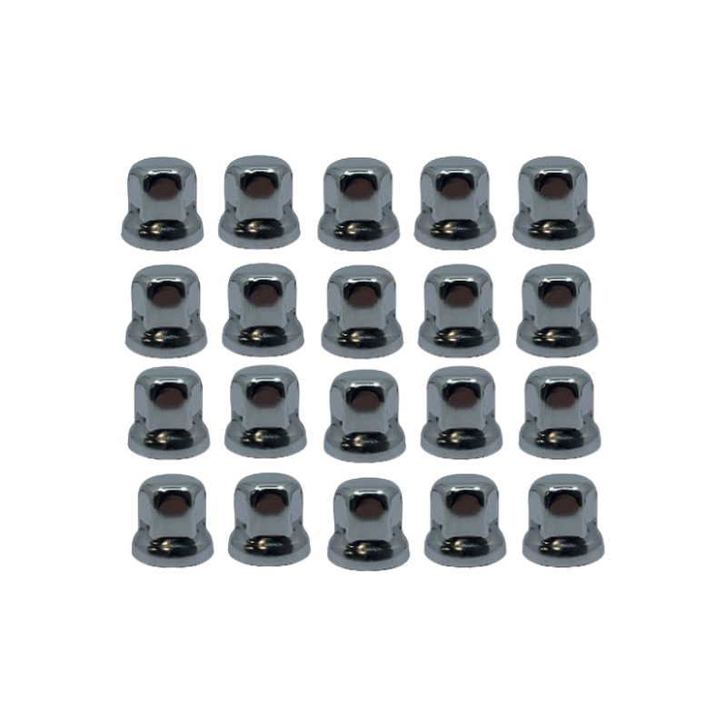 Wielmoerdoppen Vrachtwagen – 32 & 33 mm – Chrome, Zwart, Wit, Grijs & Staal