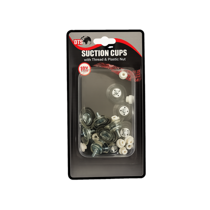 Zuignappen met Schroefdraad – Extra Sterk – Voordeelverpakking 10 Stuks