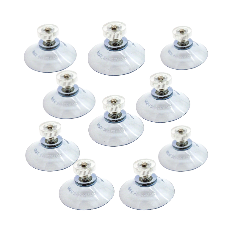 Zuignappen met Schroefdraad – Extra Sterk – Voordeelverpakking 10 Stuks