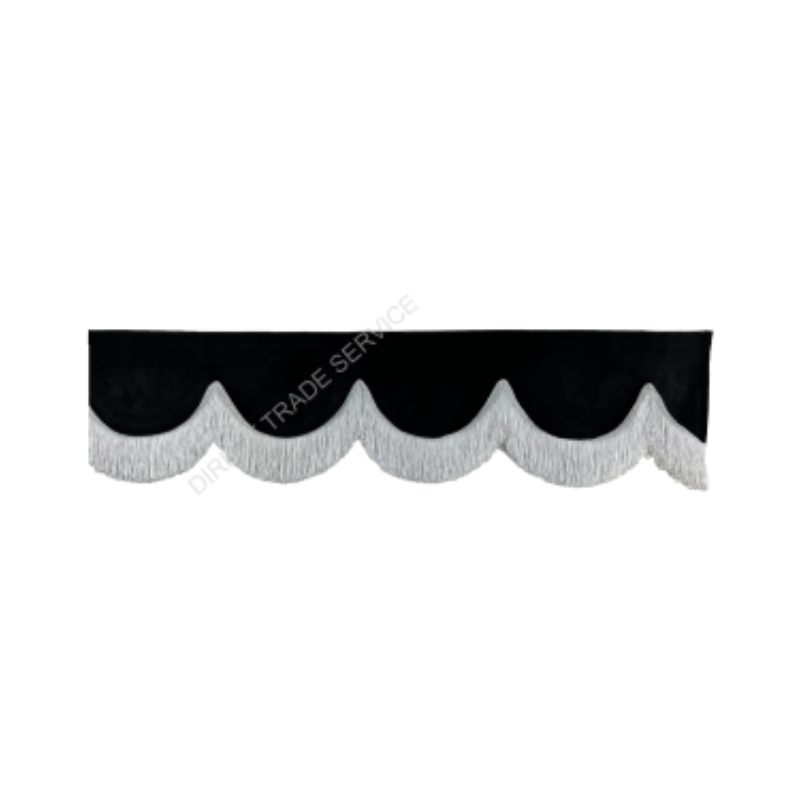 Luxe Raamband Vrachtwagen 230x18 cm – Met Franjes & Klittenband