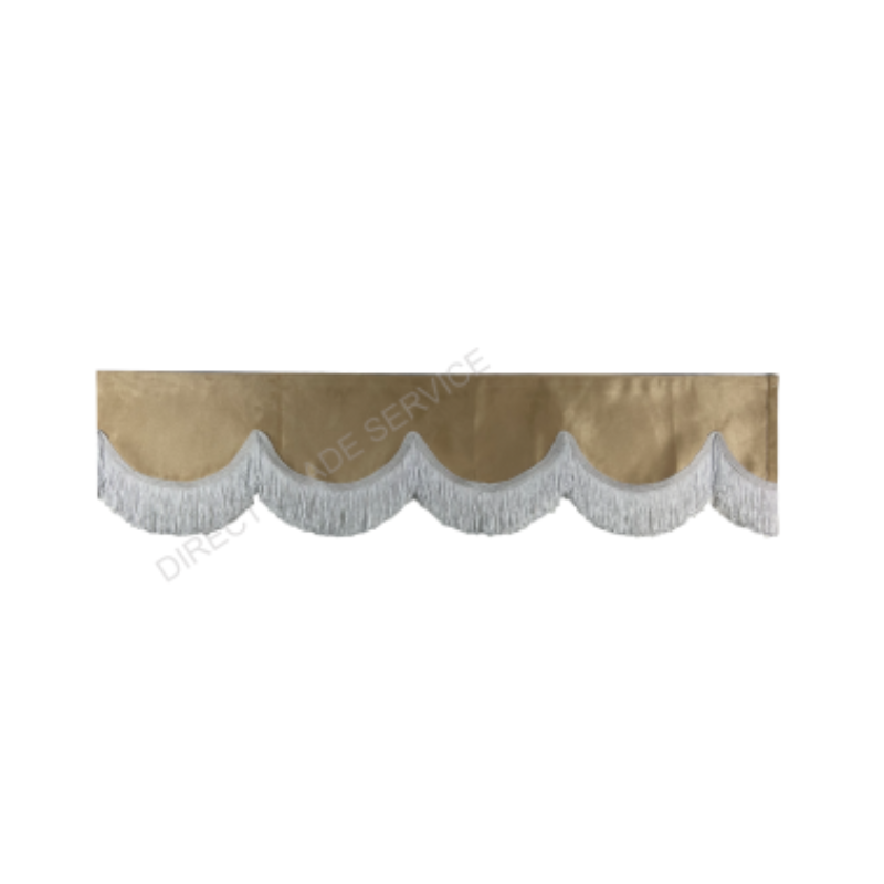 Luxe Raamband Vrachtwagen 230x18 cm – Met Franjes & Klittenband
