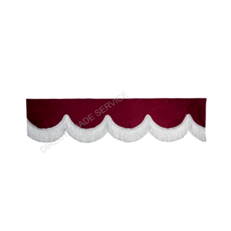 Luxe Raamband Vrachtwagen 230x18 cm – Met Franjes & Klittenband