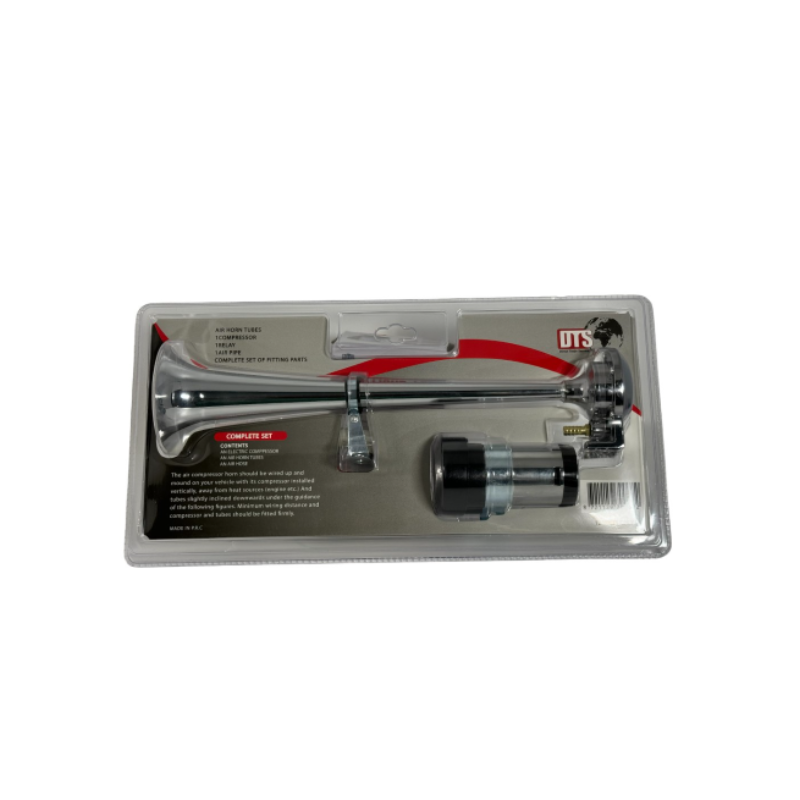 YIYIDA Auto luchthoorn 150 dB claxon voor boot, verchroomd, zink, 45 cm YIYIDA Auto luchthoorn 150 dB claxon voor boot, verchroomd, zink, 45 cm